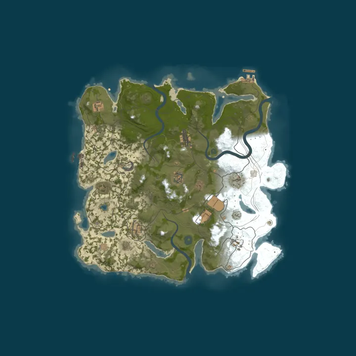 Map of Blood Rust - Blue [nolimit, x2]