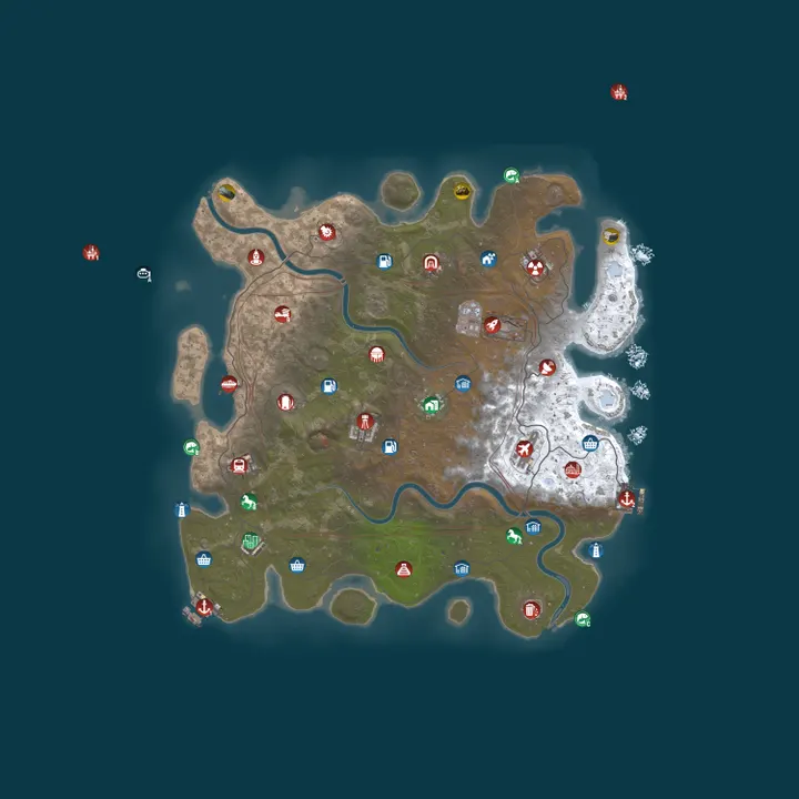 Map of Magic Rust #9 — Vanilla 2x | EU East | Baйп 12.10
