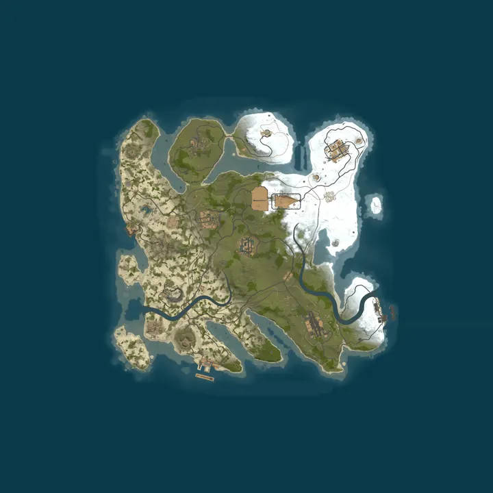 Map of Helix 10x No BPs | Loot++ | PvP | Shop | Kits | Events