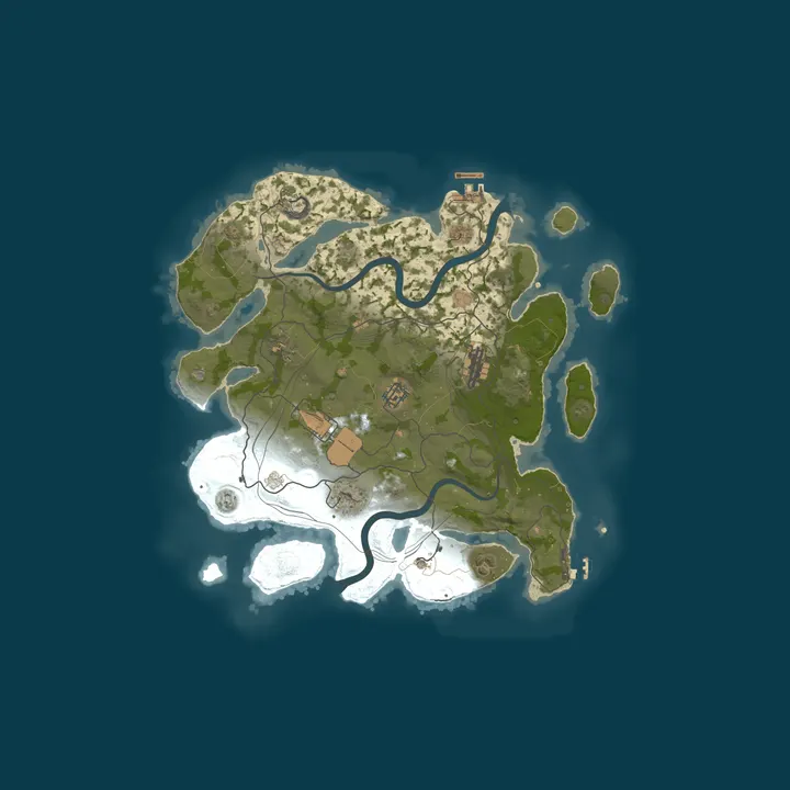 Map of WILD EU 3X SOLO/DUO/TRIO/QUAD/MAX 5 |LOOT+|BPs+|KITS