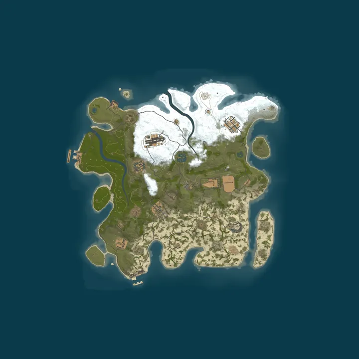 Map of Corrosive Eagles PVE 3x