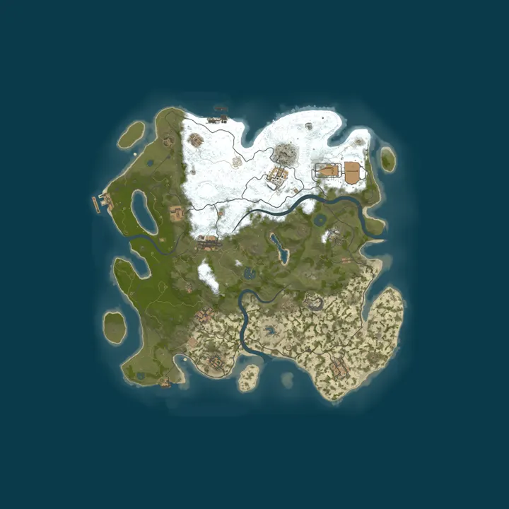 Map of Stanks420 Online Raid Only Sever