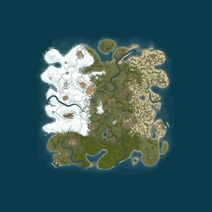 Map of THE SAFEHOUSE | UK VANILLA | MAX 4 | BI-WEEKLY | 50% UPKEEP