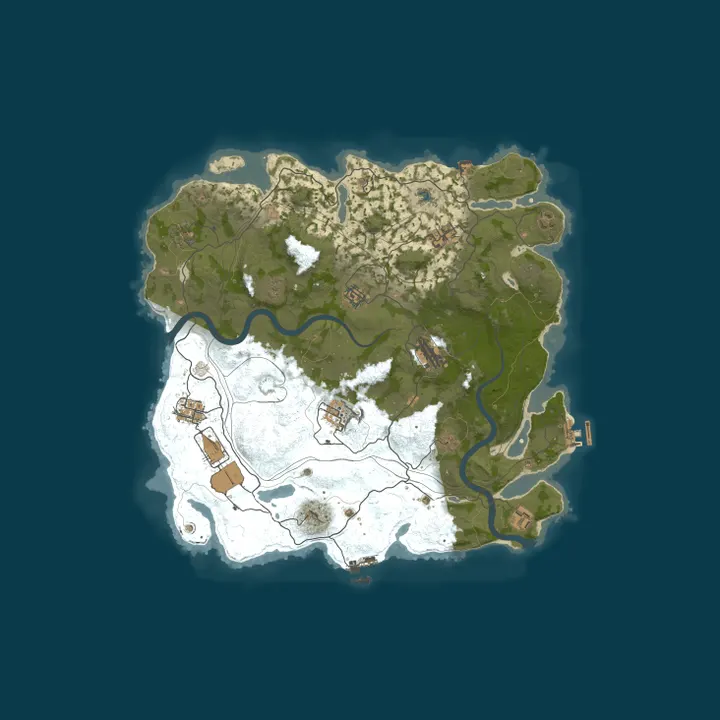 Map of SURVIVORS.GG #3 [ 2x Solo/Duo/Trio ] FULLWIPED 11.10