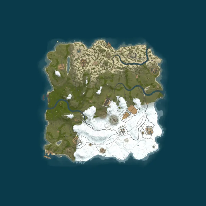 Map of SURVIVORS.GG #4 [ 2x Solo/Duo/Trio/Quad/Max5 ] FULLWIPED 15.10