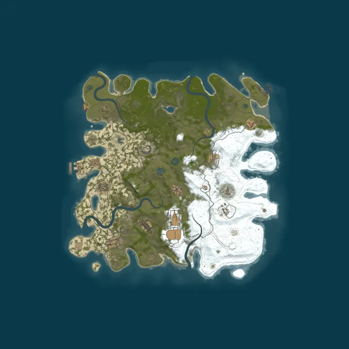 Map of 777 RUST /ДЛЯ НОВИЧКОВ /ПИТЕРСКИЙ 12.10