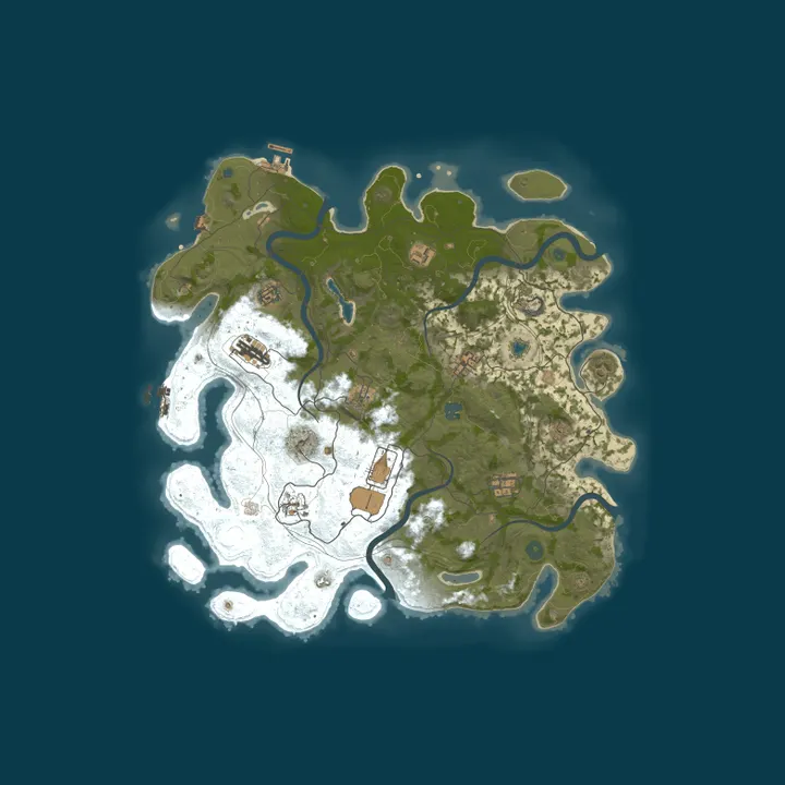 Map of 404 RUST SOLO/DUO/TRIO | СР | ДЛЯ НОВИЧКОВ 14.10