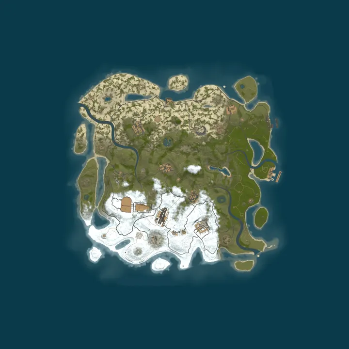 Map of RUSTICS - MAIN | КЛАССИКА X1 | EU | 10.10