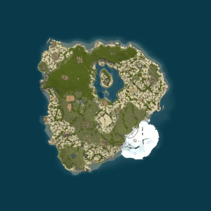 Map of [EU/GER] Old Mans Server | Beginnerfreundlich | PVE