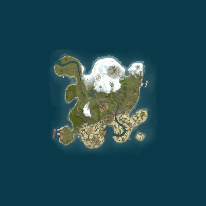 Map of Authkeeper&amp;#039;s Rust Server