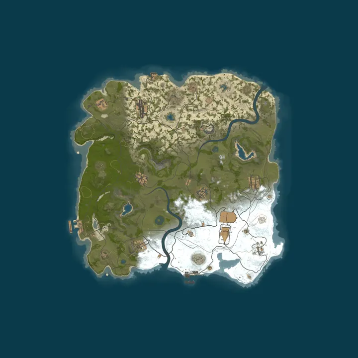 Map of Rustafied.com - EU Small - Monday