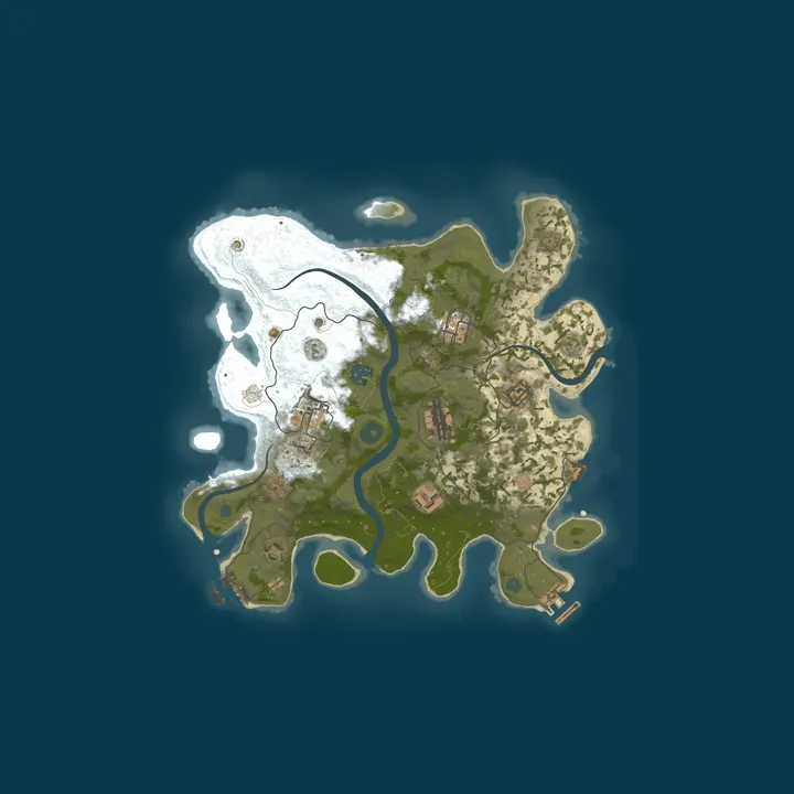 Map of RustyDuos 3X Solo/Duo