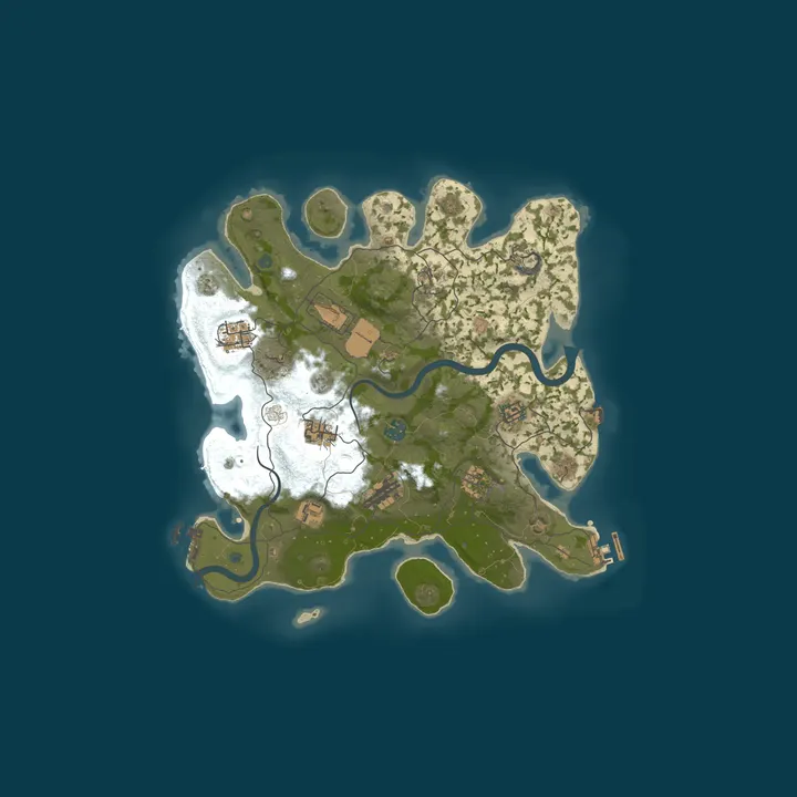 Map of TheCove.GG｜原版｜新手村｜四人｜10.13号14:00清档