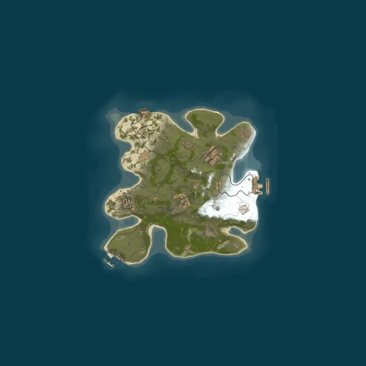 Map of Bestrust Solo/Duo 2x #6 | JUST FULLWIPED 11.10 10/11