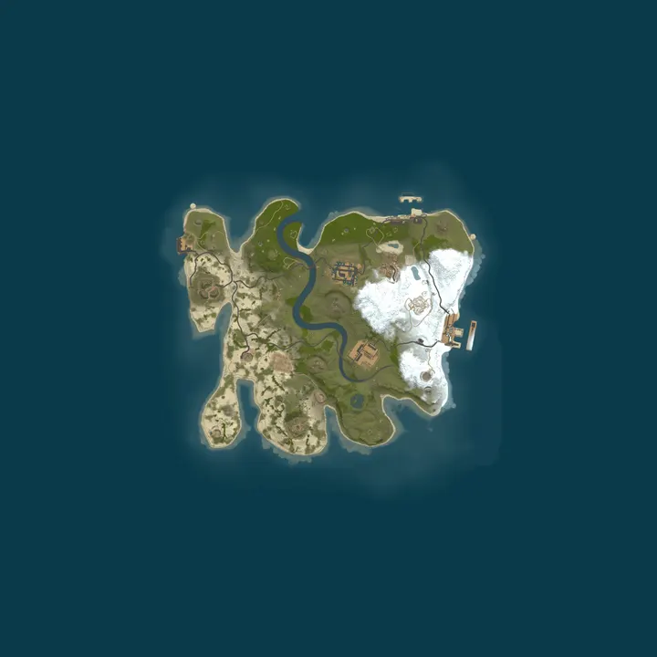 Map of PrimeRustESP/Solo/Duo/WIPE 23/09/2026 - By Pingperfect.com