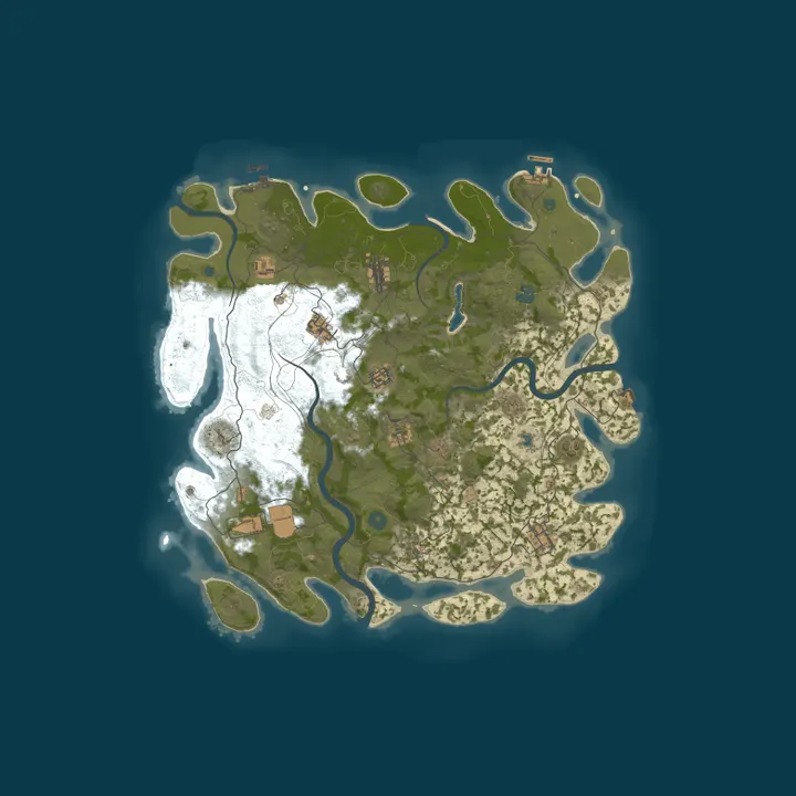 Map of [ASIA] AFTERMATH 3X-10X PVE TOTAL MODDED|READ DESCRIPTION|BEST