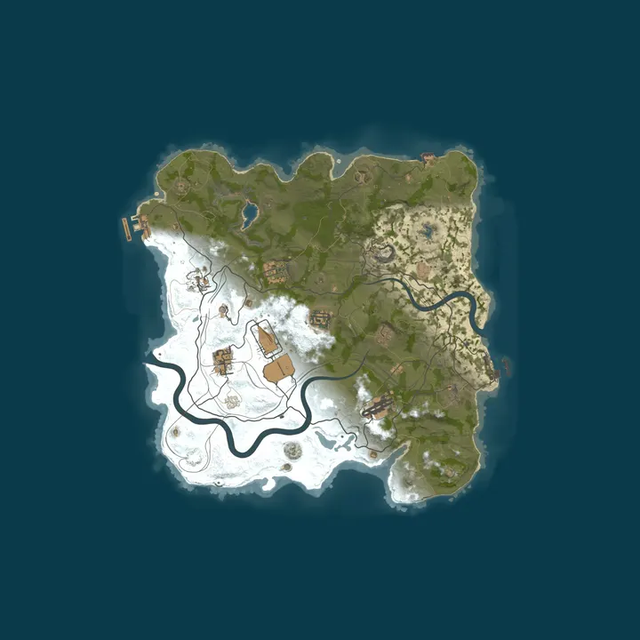 Map of [UAE/KSA] Falcon Rust 3x | Max 5 | Arab
