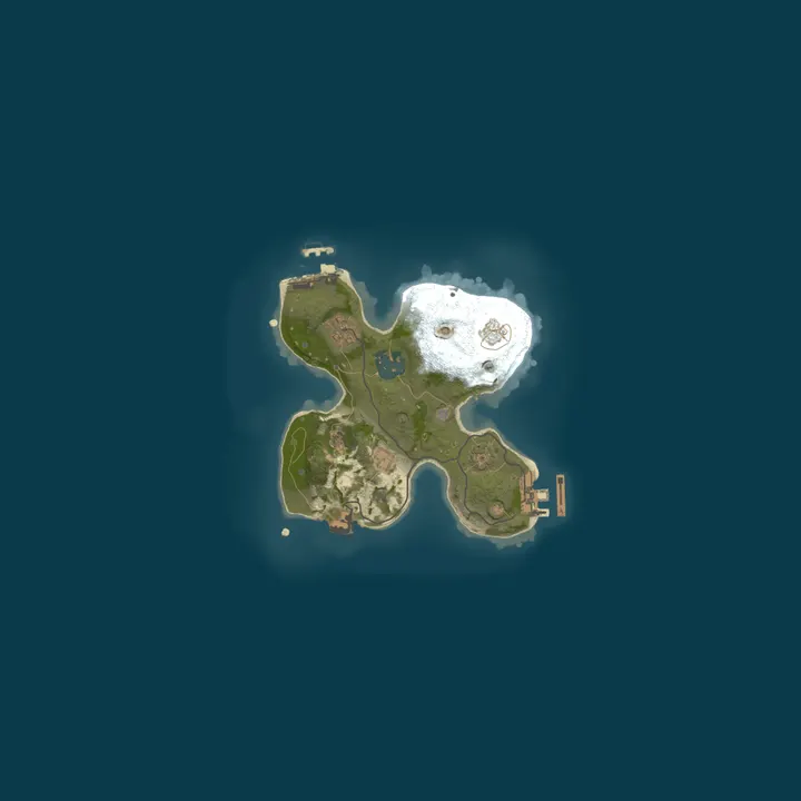 Map of islet