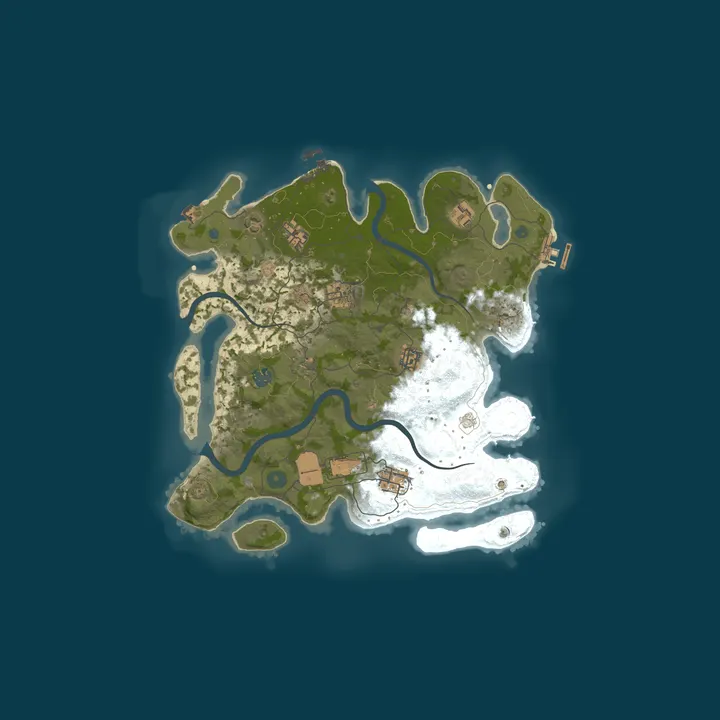 Map of AVALON RUST SOLO/DUO ДЛЯ НОВИЧКОВ