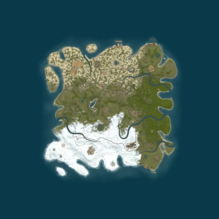 Map of [PVE] Rusty Trombone [X10|Raidable Bases|NPC's|KITS|TP][EU]