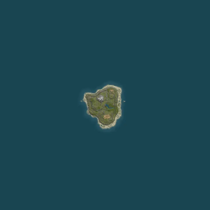 Map of [RC] Chaos 5x | Solo/Duo | NPC Raids | Events | Kits | Loot+ | 