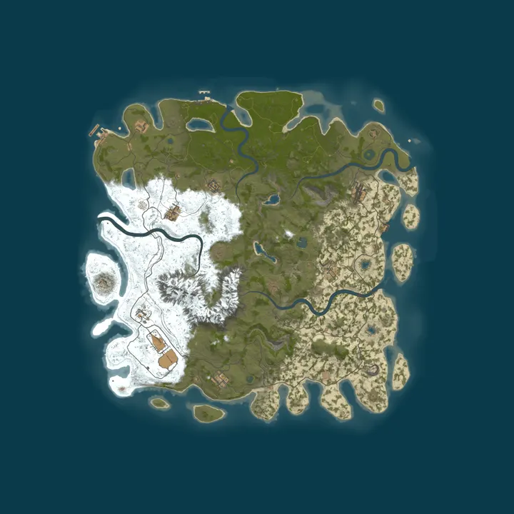 Map of Miki Server