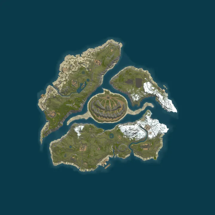 Map of ビビラス高難易度サーバー