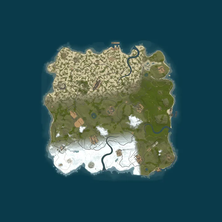 Map of RustVikings | Solo/Duo | Sundays | FULLWIPE 11/10 17:00CEST