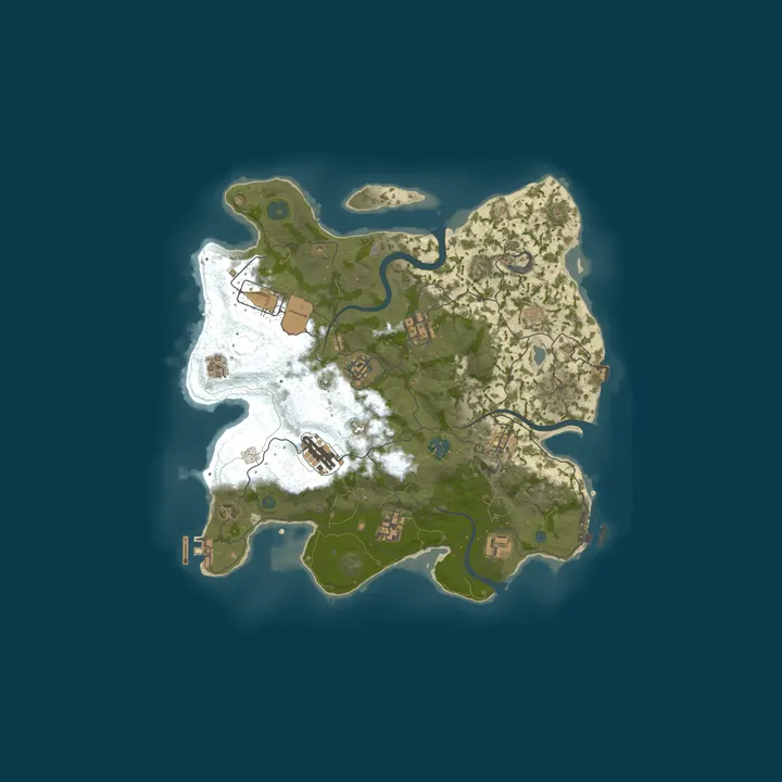 Map of #2 RAIDCORE X1000000 | FPS++ | TP | KIT | HOME | WP08.10