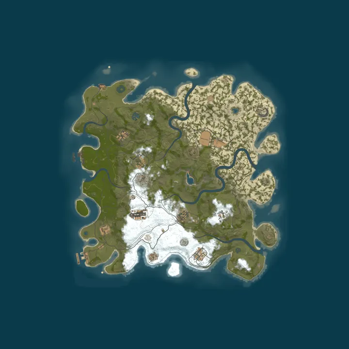 Map of 666 RUST /ДЛЯ НОВИЧКОВ /СИБИРСКИЙ 24.10