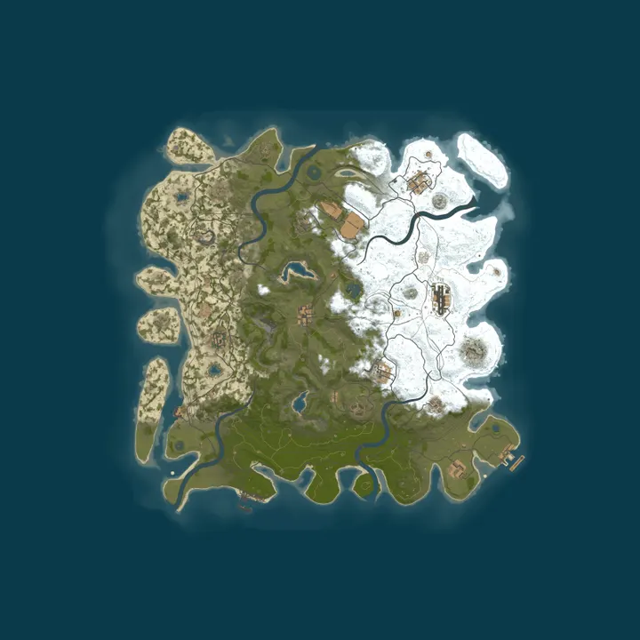Map of Pandora PVE (Quest/TP/RaidBase/trade/coin/Rates/Economics)