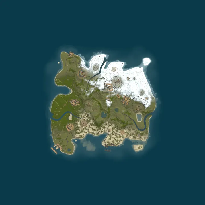 Map of LEXUS RUST X5 (SOLO, DUO, TRIO)