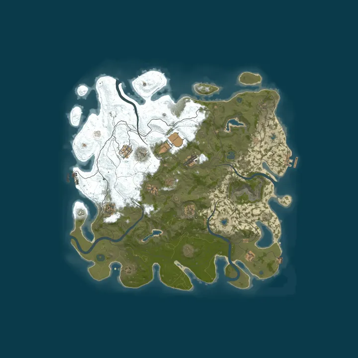 Map of 【秋天--冬天】萌新玩家优先【秒造公益】无权