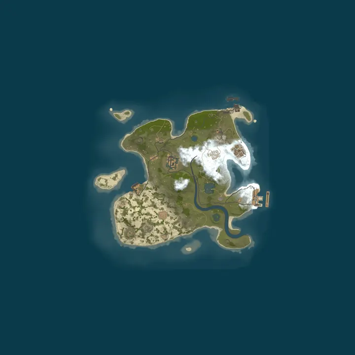 Map of RUST NETVERS FPS+