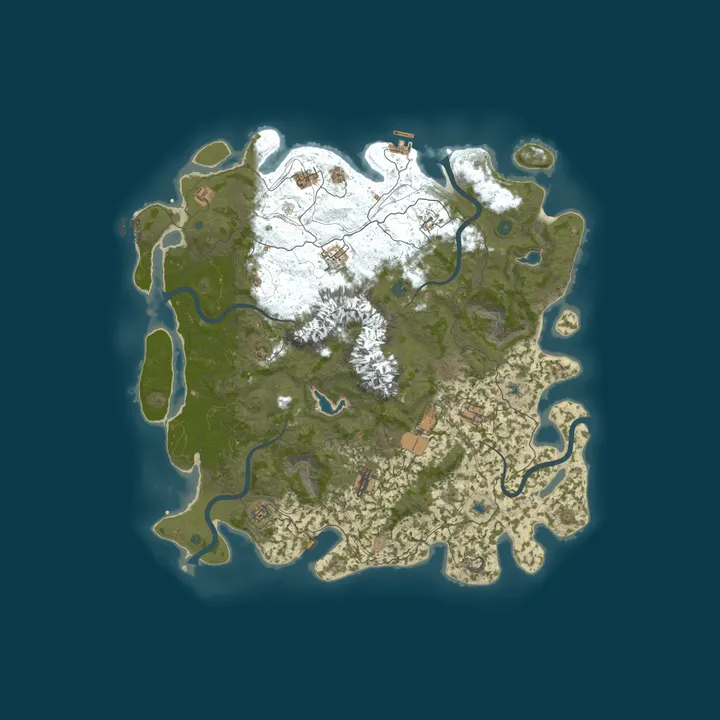 Map of PACIFIC RUST | Vanilla + Modo Pacífico|Max Squad|Wipe Mensal