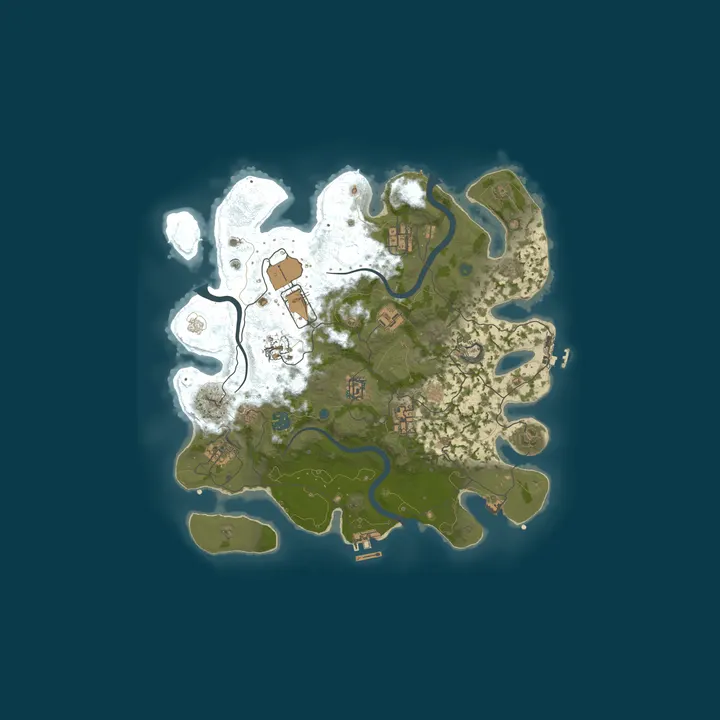 Map of SEED RUST X5 | NOLIMIT | BOOST FPS | BUILD DEEP SEA | WIPE 11.0