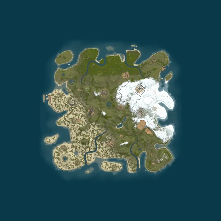 Map of Dark Side x3 LOOT+EVENT