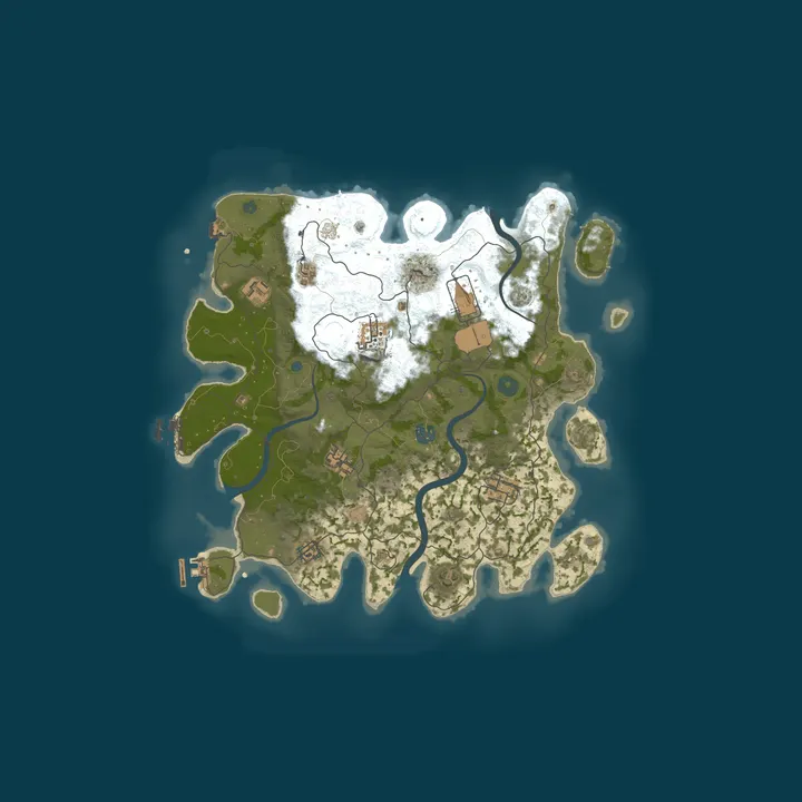 Map of Legend Rust | Vanilla+ | x2 Русский