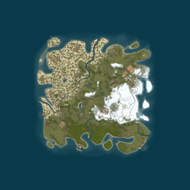 Map of 404 RUST 2X SOLO/DUO/TRIO |ПН |ДЛЯ НОВИЧКОВ 12.10