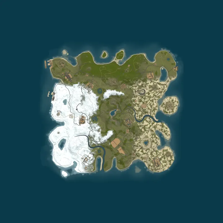 Map of The Favoured