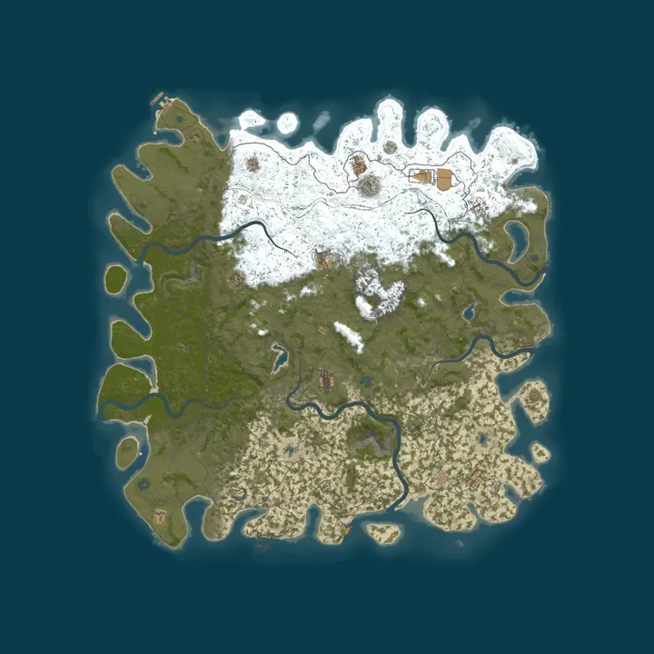 Map of Justin server