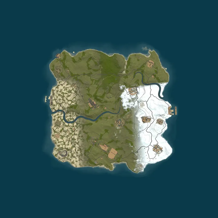 Map of Rumble Rust - Friday 2x | Wipe 25.09