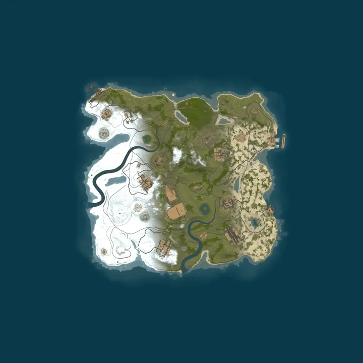 Map of IranRust[2X] | [Clans][Kits][CustomSkinBox]