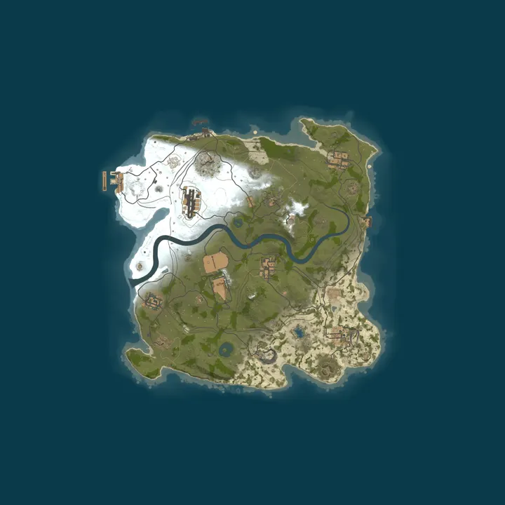 Map of IranRust[2X] | [Clans][Kits][CustomSkinBox]