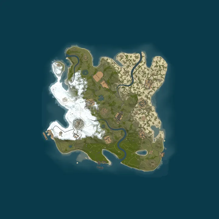 Map of hawgs server