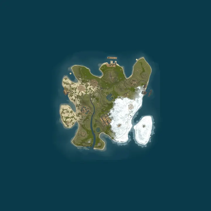 Map of GOD RUST #2 [ X2 | SEMI-CLASSIC |NOLIMIT | LOOT+ | BY PRANIK