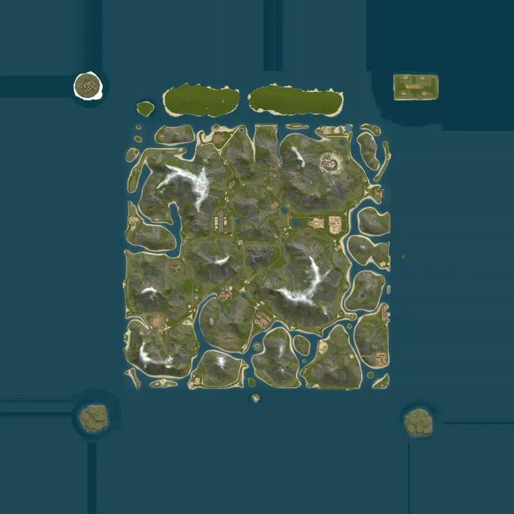 Map of US Markiii-Rust PVE | 900+ Raids | Custom Weapons | Markiii-Pro