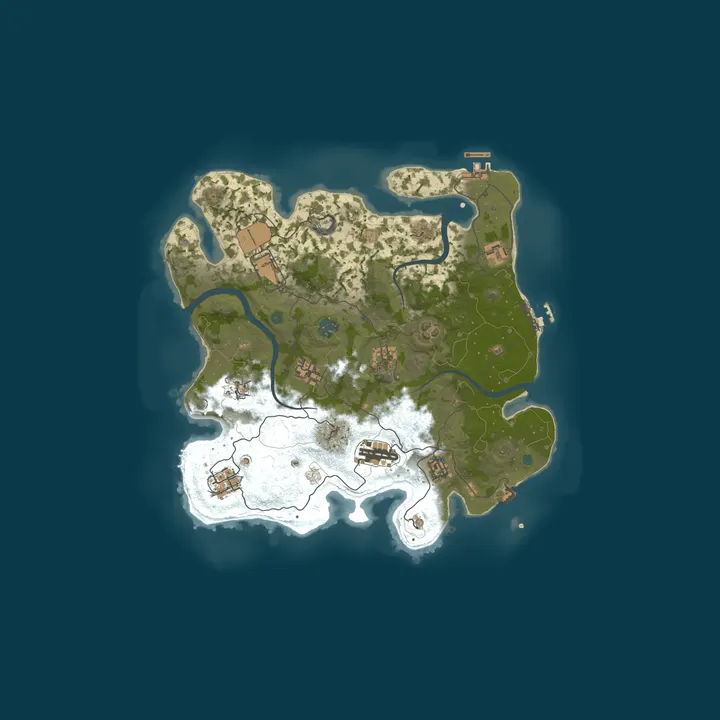 Map of ZERO-G RUST x2 SHOP & KITS • MONTHLY • TOXIC ZOMBIES