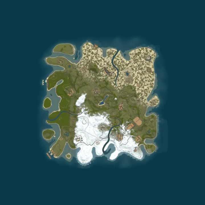 Map of OUTPOST[EU] 2x Monthly |Solo/Duo| Just Wiped