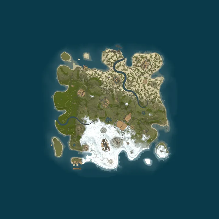 Map of RnC PVE 3X | Wiped: 15/10 